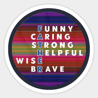 Wise Dad Quotes Sticker